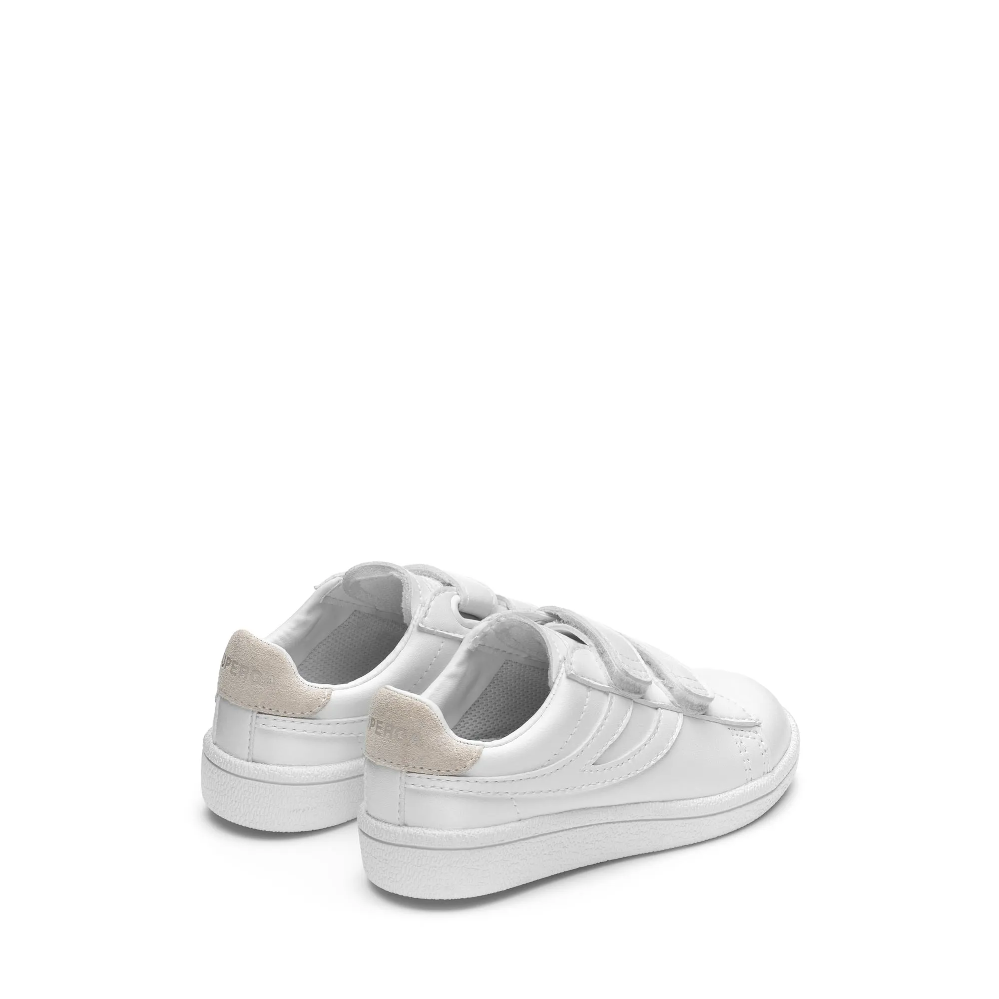 4832 KIDS STRAPS MATCH - Sneakers - Low Cut - Kid unisex - TOTAL WHITE