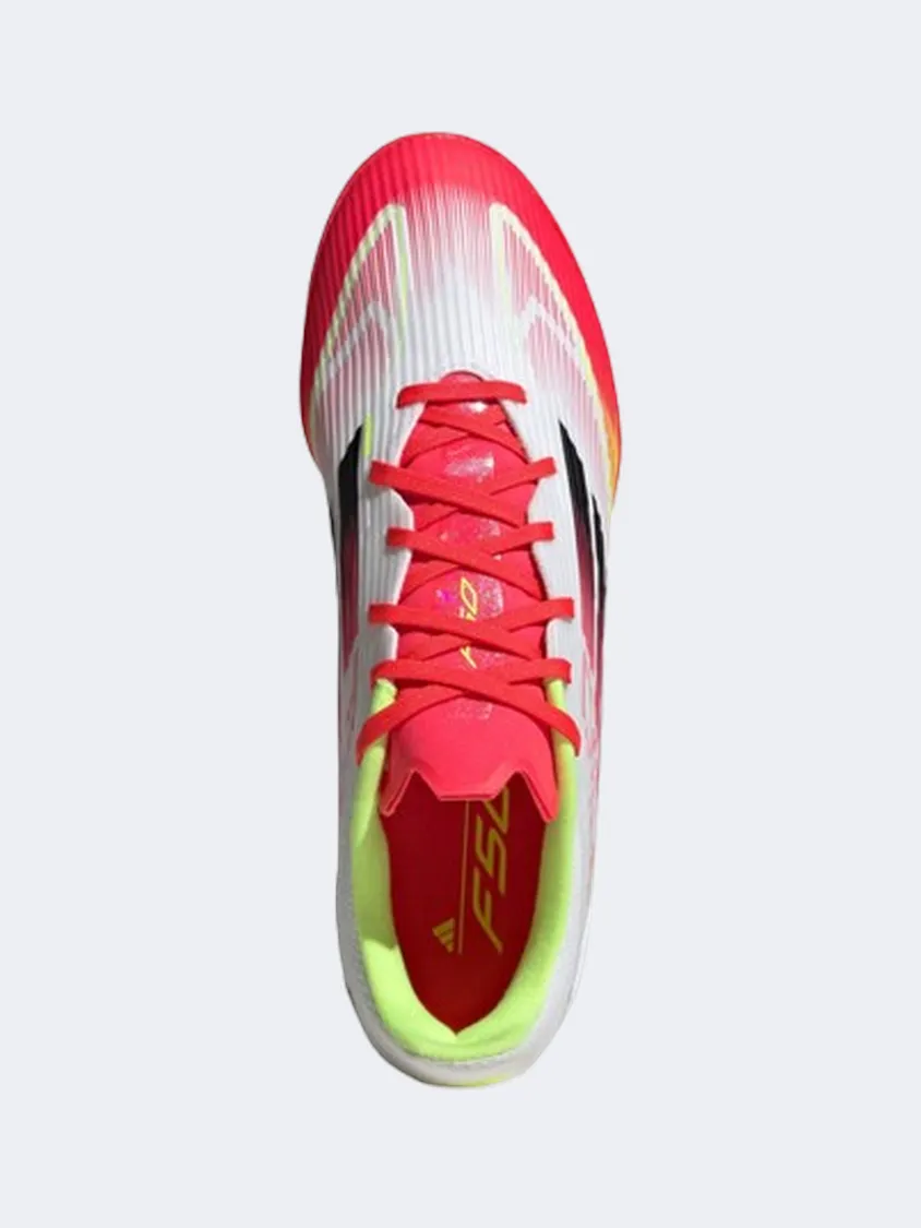 Adidas F 50 League Tf Men Football Shoes White/Black/Yellow