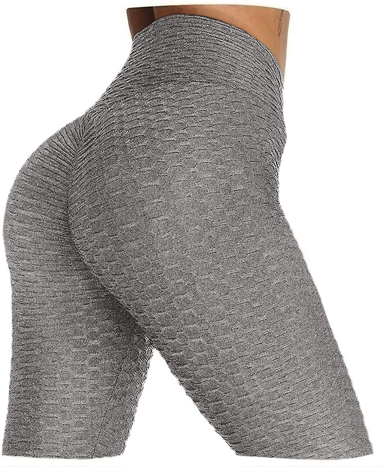 AIMILIA Butt Lifting Anti Cellulite Leggings for Women High Waisted Yoga Pants Workout Tummy Control Sport Tights