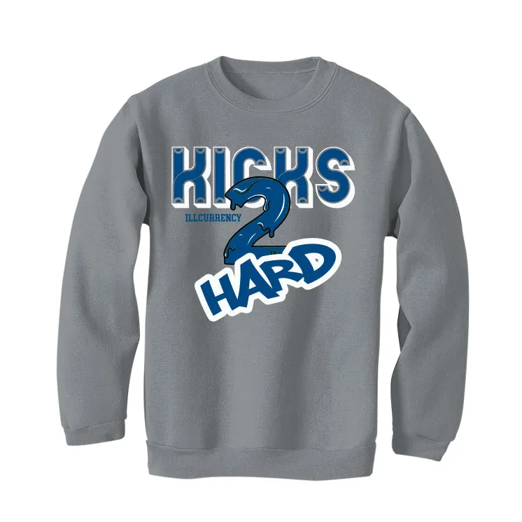 Air Jordan 1 High OG “True Blue” Grey T-Shirt (Kicks 2 Hard)