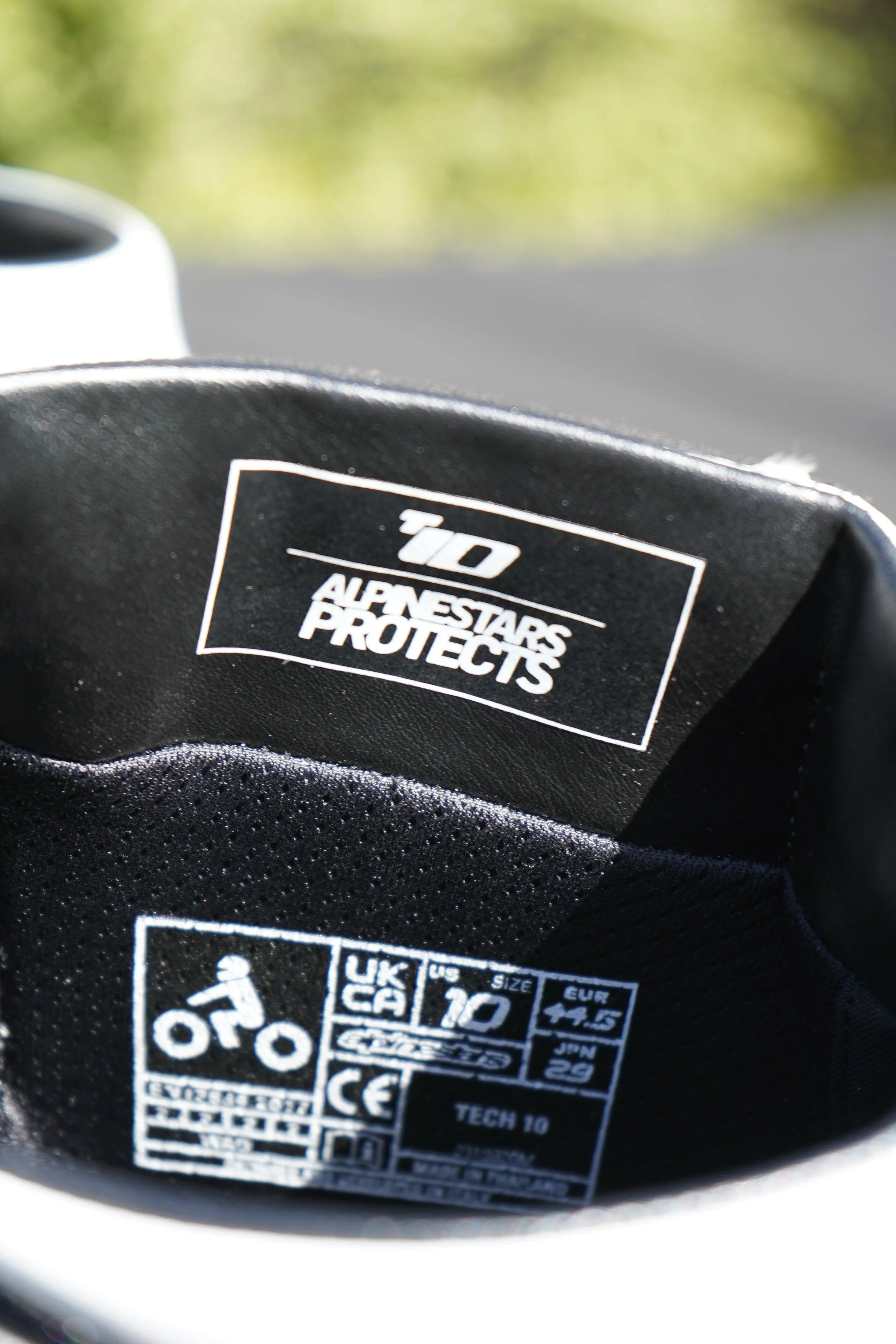 Alpinestars Tech 10 Limited Edition Boots - Dress Whites Tropical
