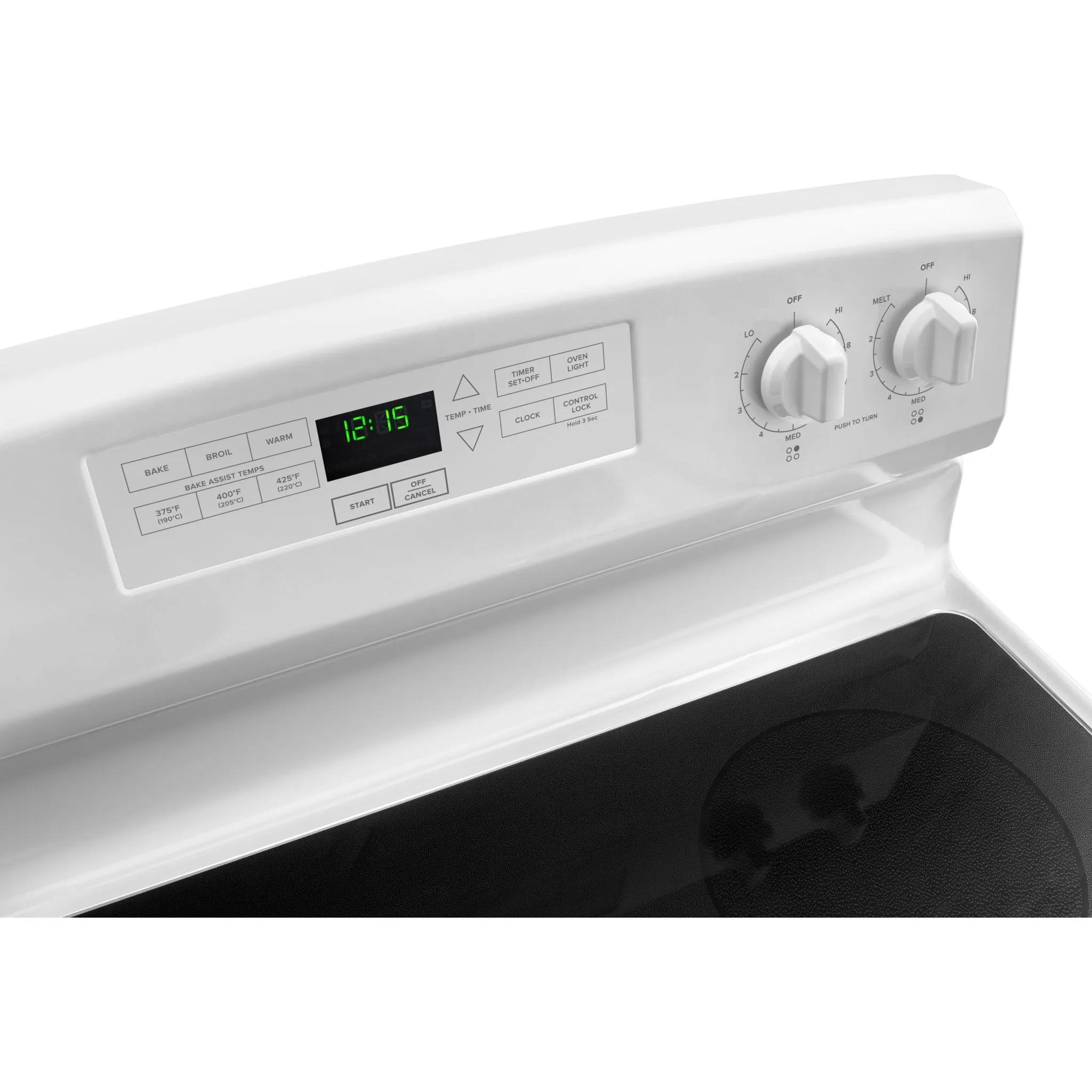 Amana 30" Electric Range (YAER6303MFW) - White