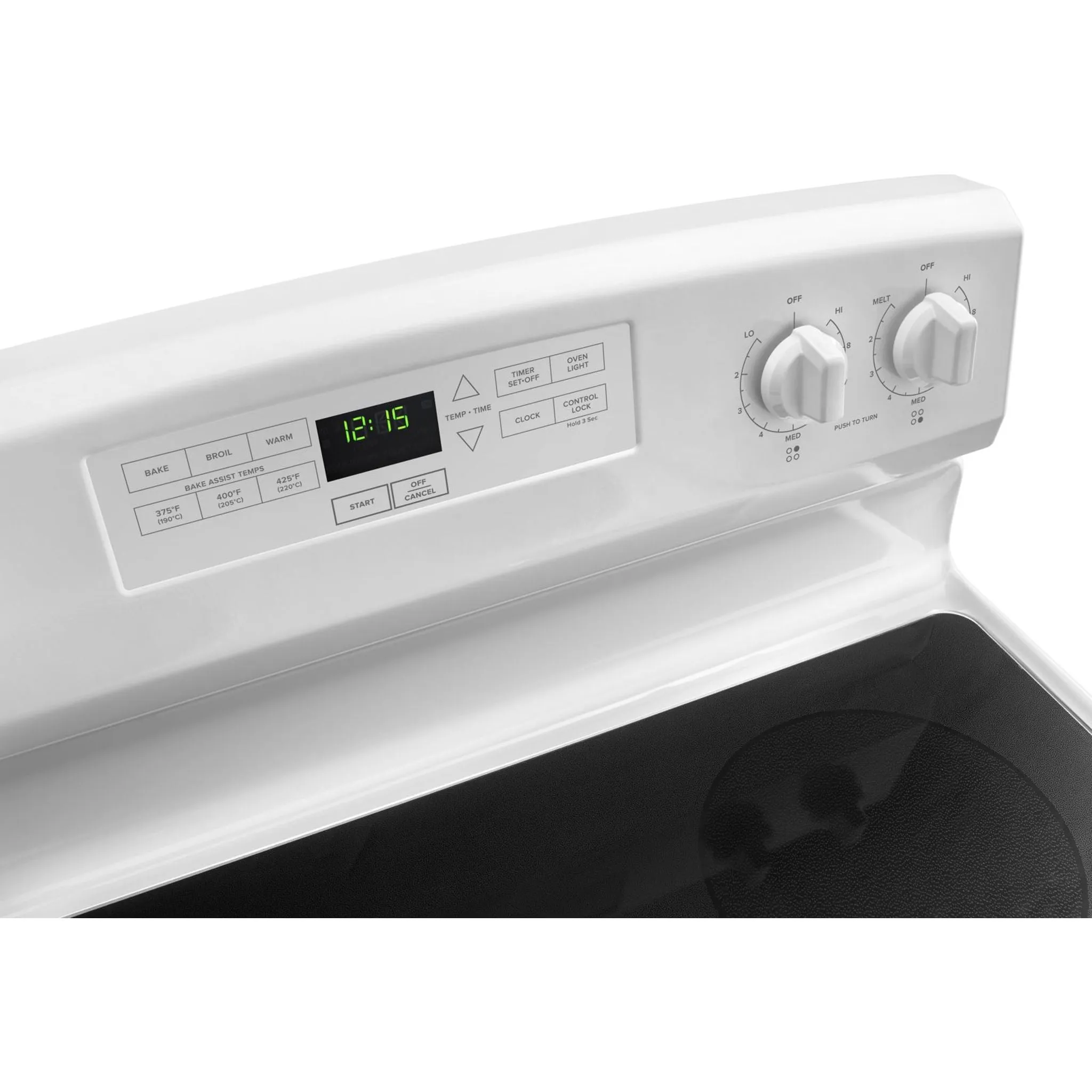 Amana 30" Electric Range (YAER6303MFW) - White