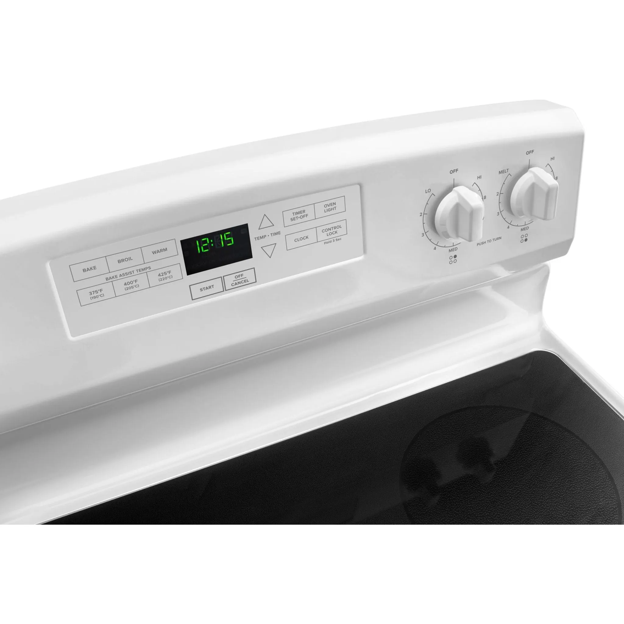 Amana 30" Electric Range (YAER6303MFW) - White