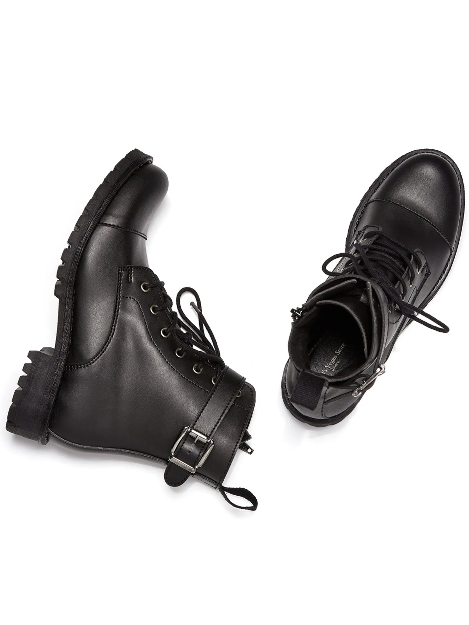 Arbeitsstiefel mit Schnallen