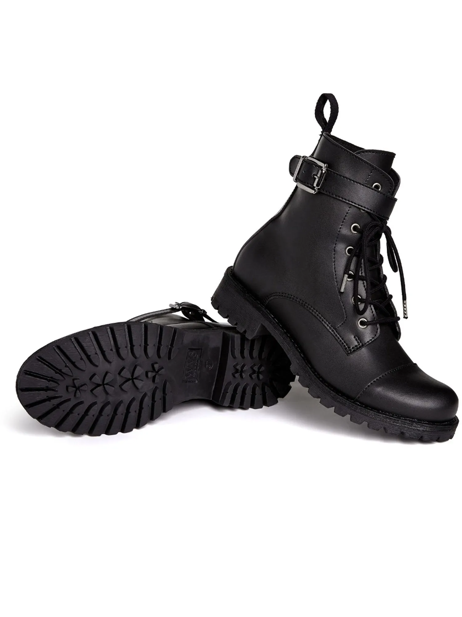 Arbeitsstiefel mit Schnallen
