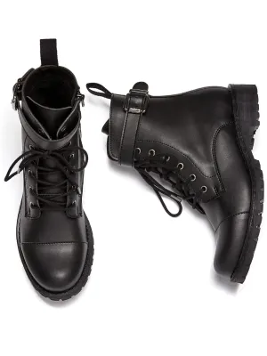Arbeitsstiefel mit Schnallen