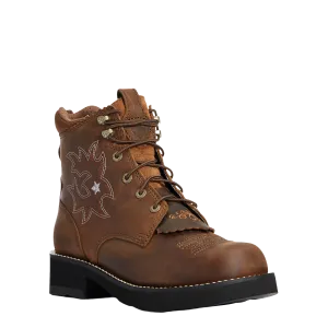 Ariat Ladies Probaby Lacer Driftwood Brown Boots 10001090