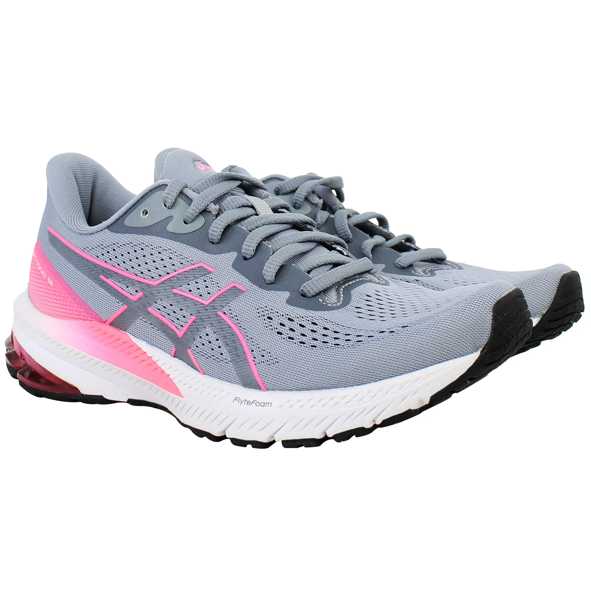 Asics GT-1000 12 Womens Grey Running Shoes