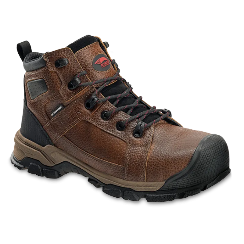 Avenger Men's Ripsaw Carbon Toe Waterproof Brown Work Boots A7330