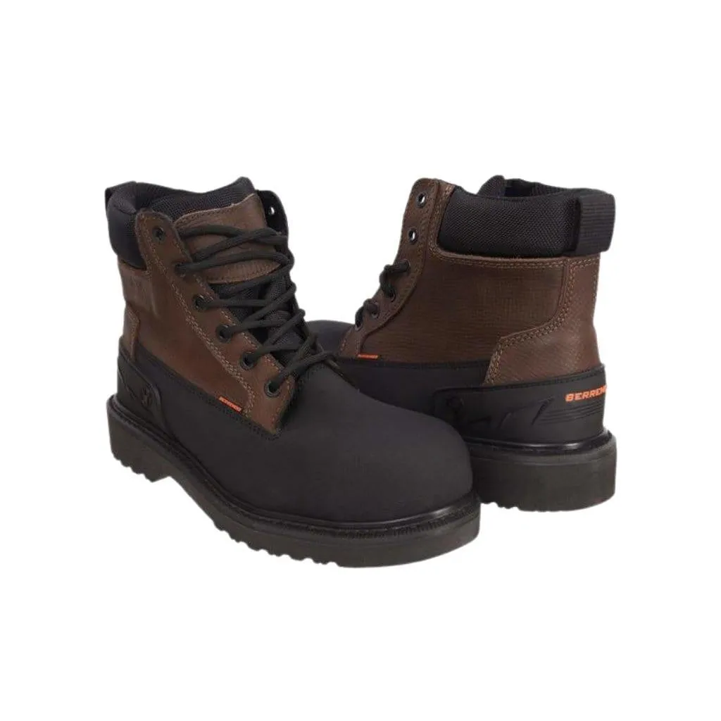 BE191 Berrendo Short Boot Water Resistance Steel Toe Brown
