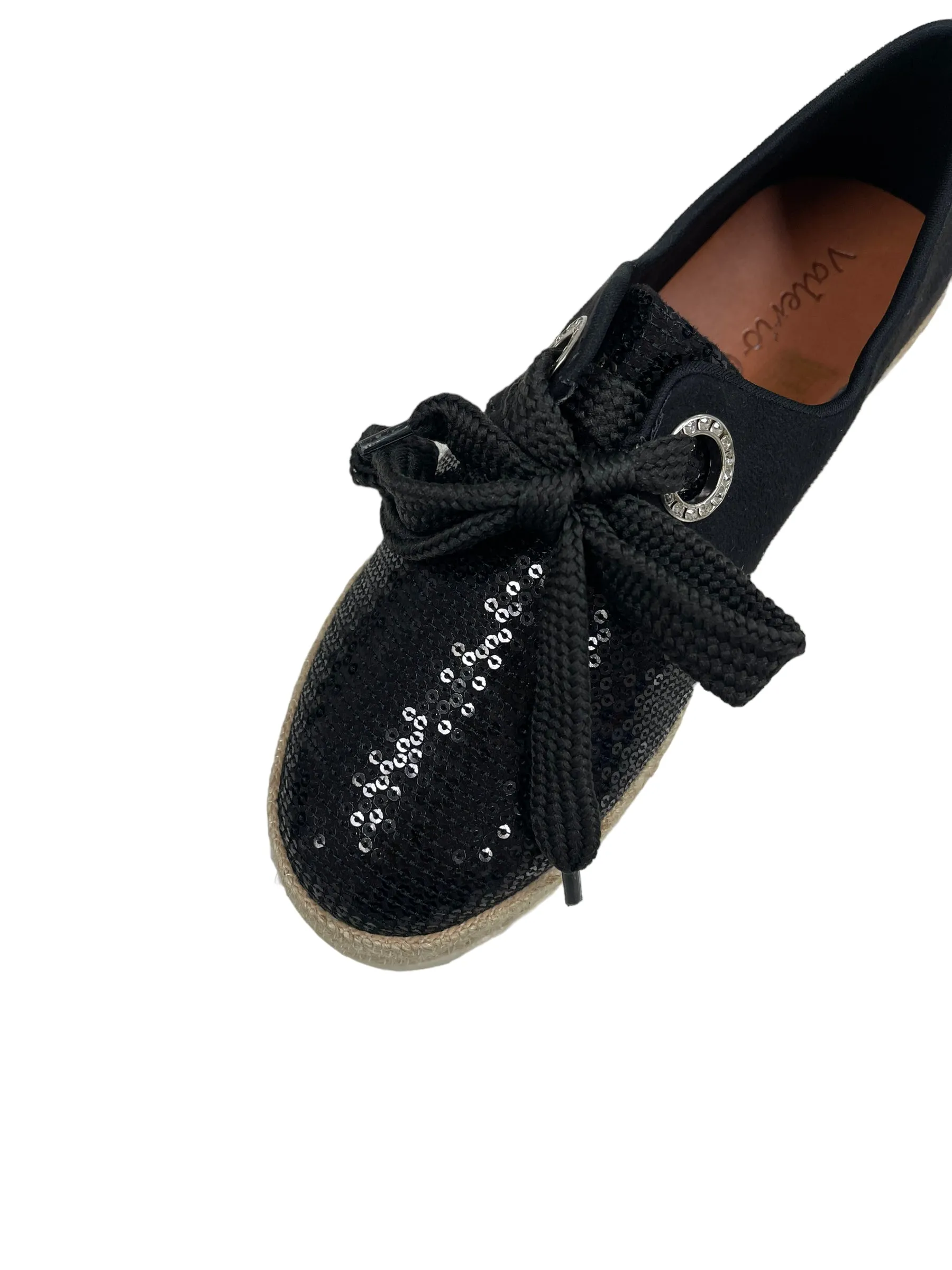 Black Platform Espadrille