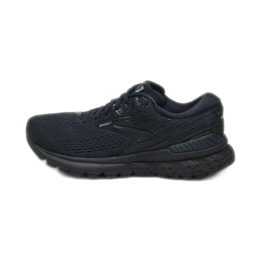 Brooks Adrenaline 19 Sport Shoes Leather Black Colour For Women