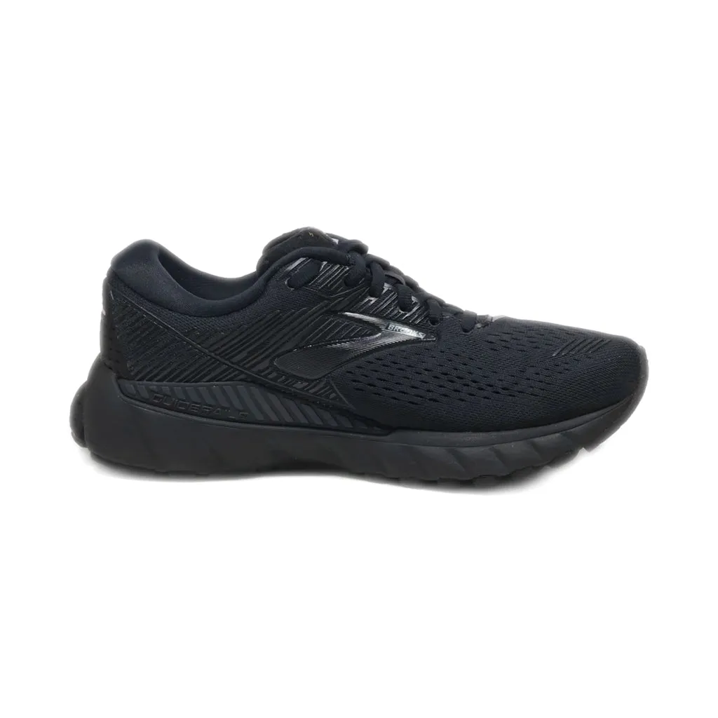 Brooks Adrenaline 19 Sport Shoes Leather Black Colour For Women