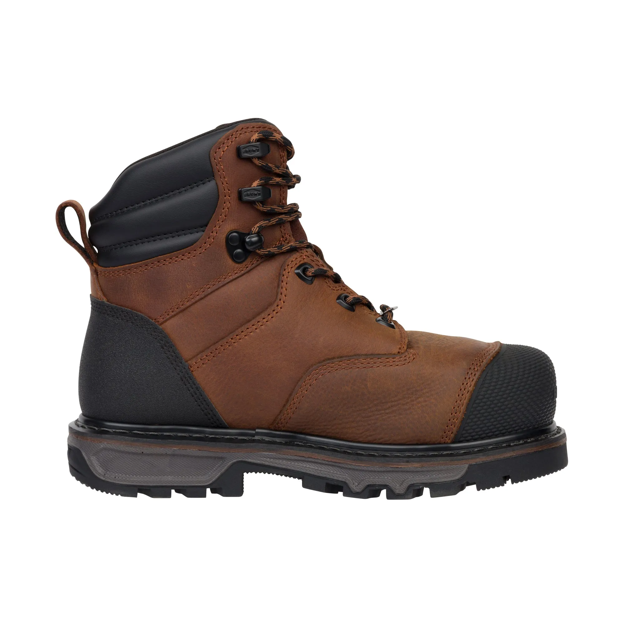 Brunt Mulder 6 Inch Welted Composite Toe Brown