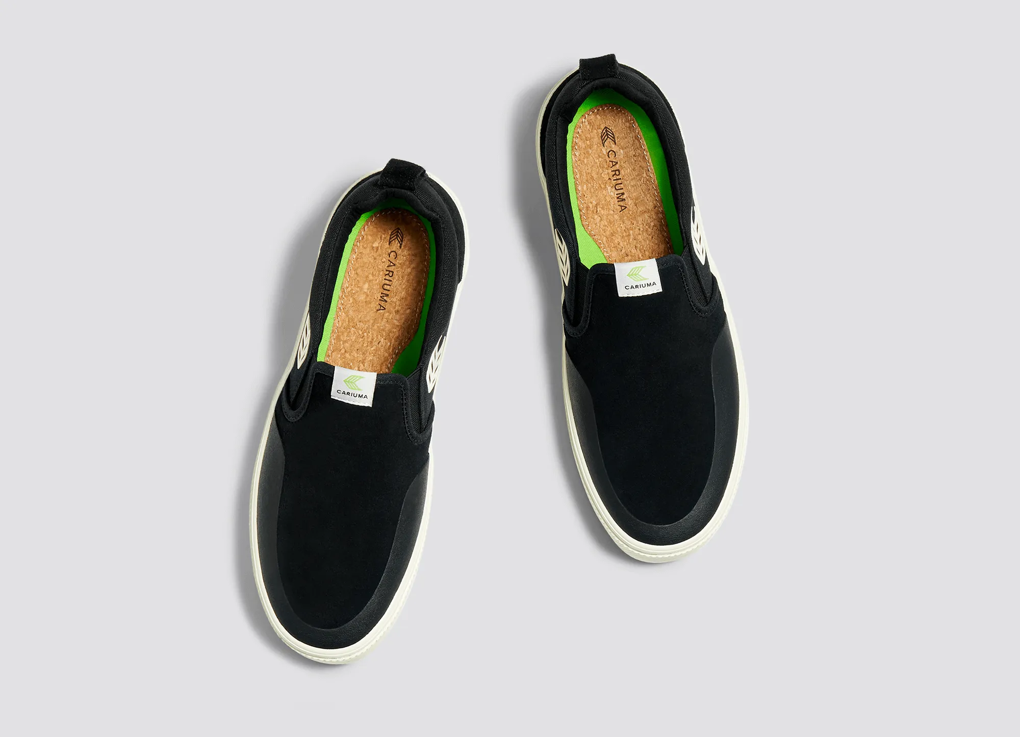 Cariuma Slip-On Skate Pro Black/Ivory (In Store Pickup Only)