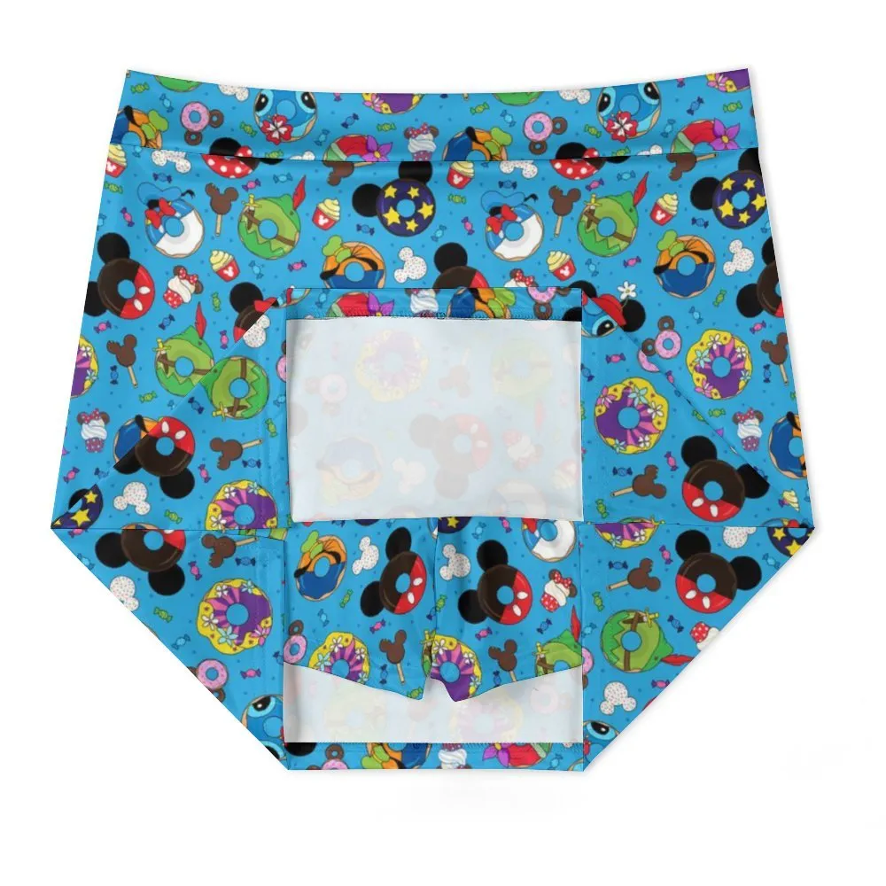Character Donuts Athletic A-Line Skirt With Pocket