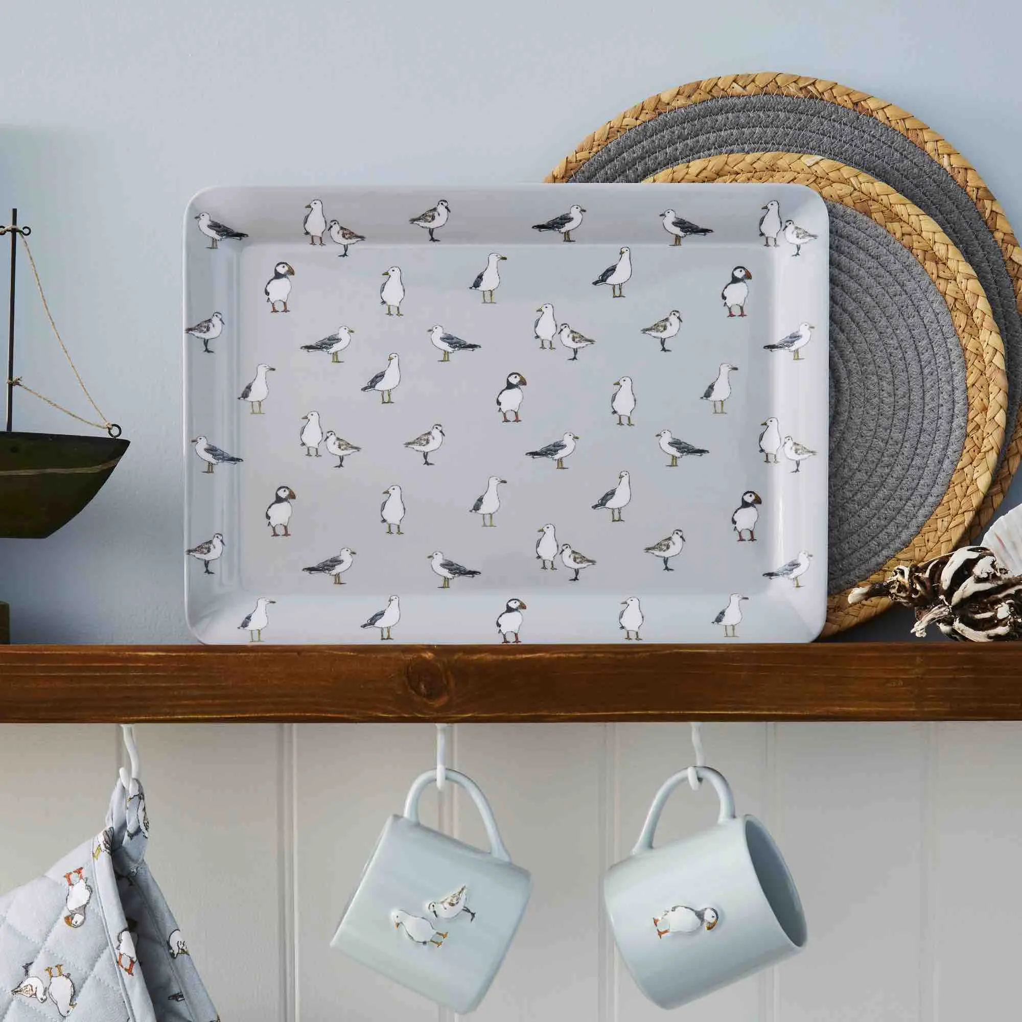 Coastal Birds Tray