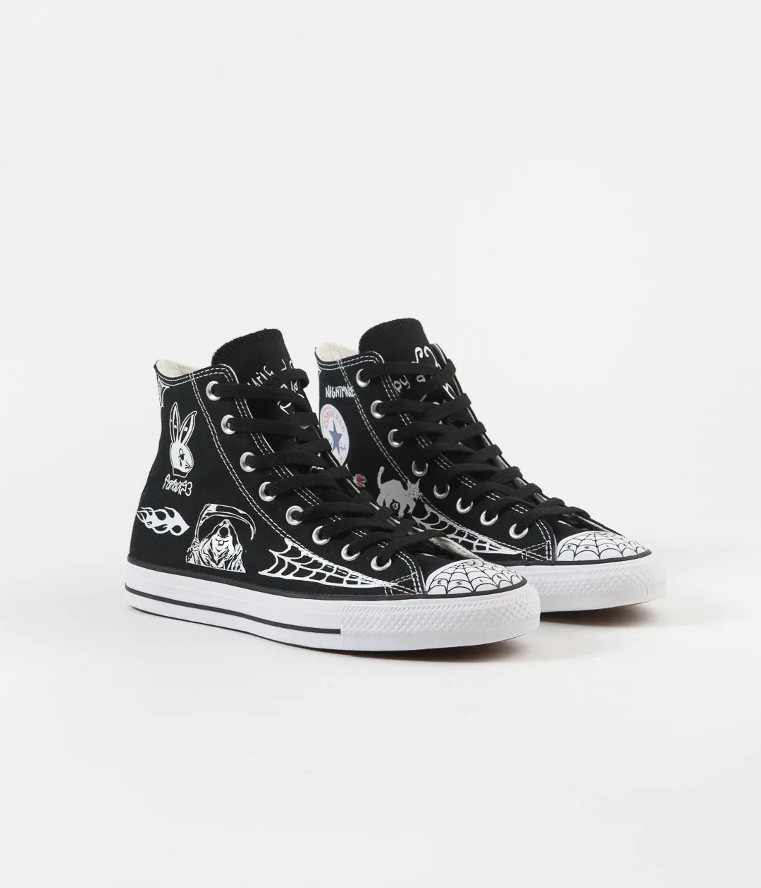 Converse CTAS Sean Pablo Hi Shoes - Black / White / White