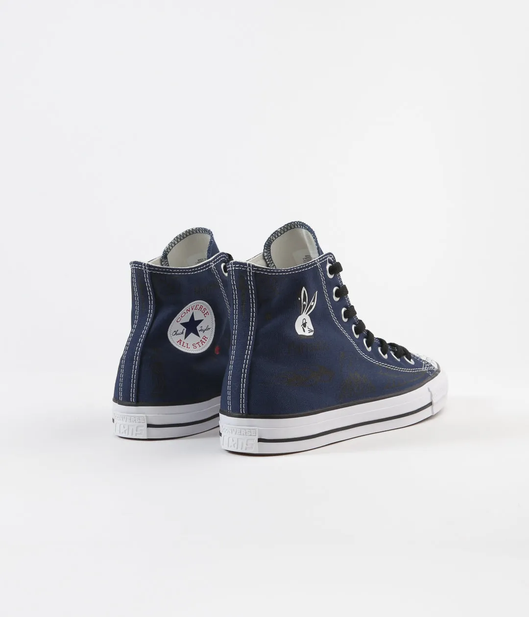 Converse CTAS Sean Pablo Hi Shoes - Navy / Black / White