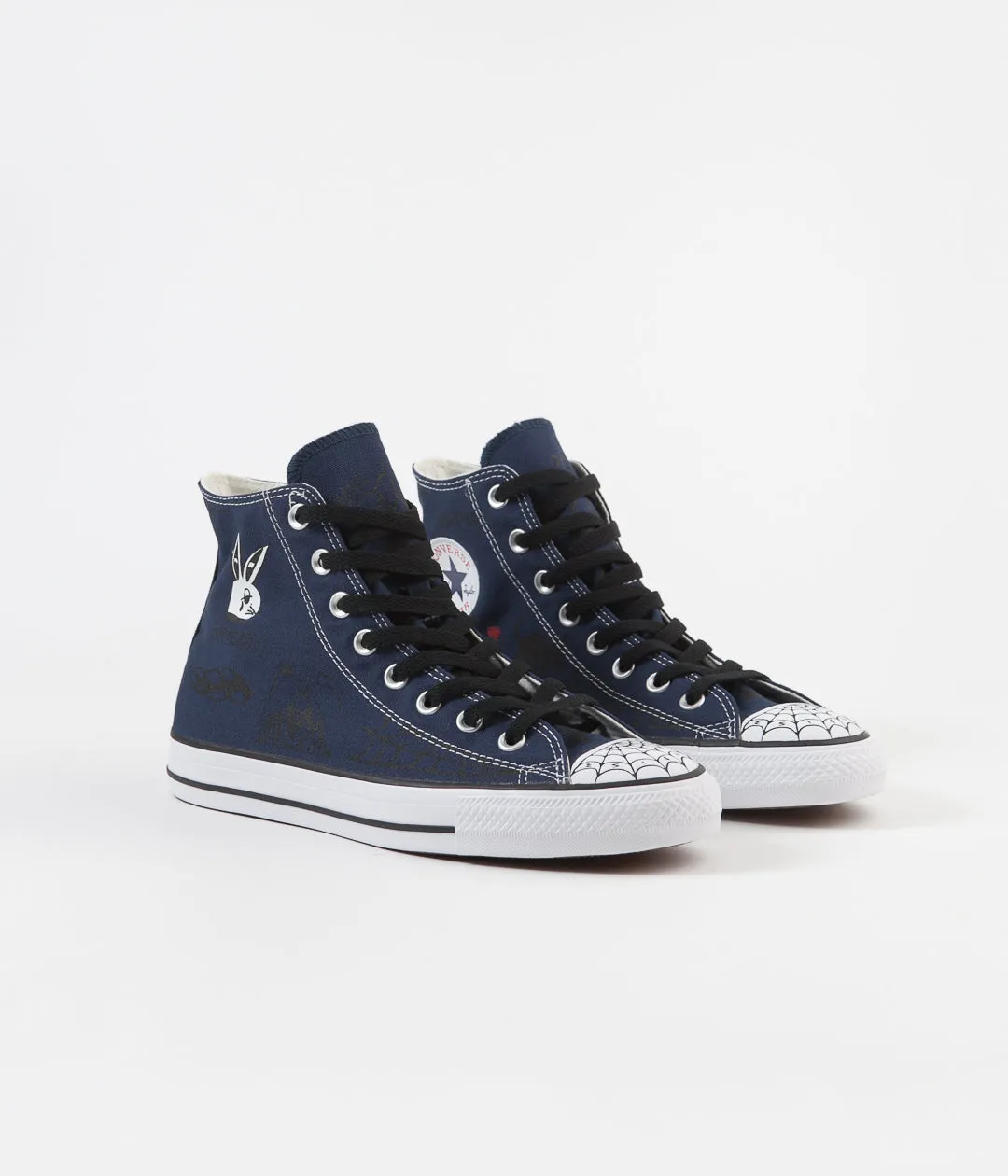 Converse CTAS Sean Pablo Hi Shoes - Navy / Black / White