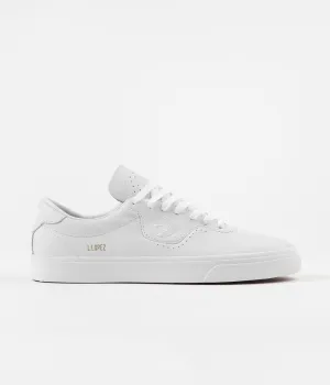 Converse Louie Lopez Pro Ox Shoes - White / White / White