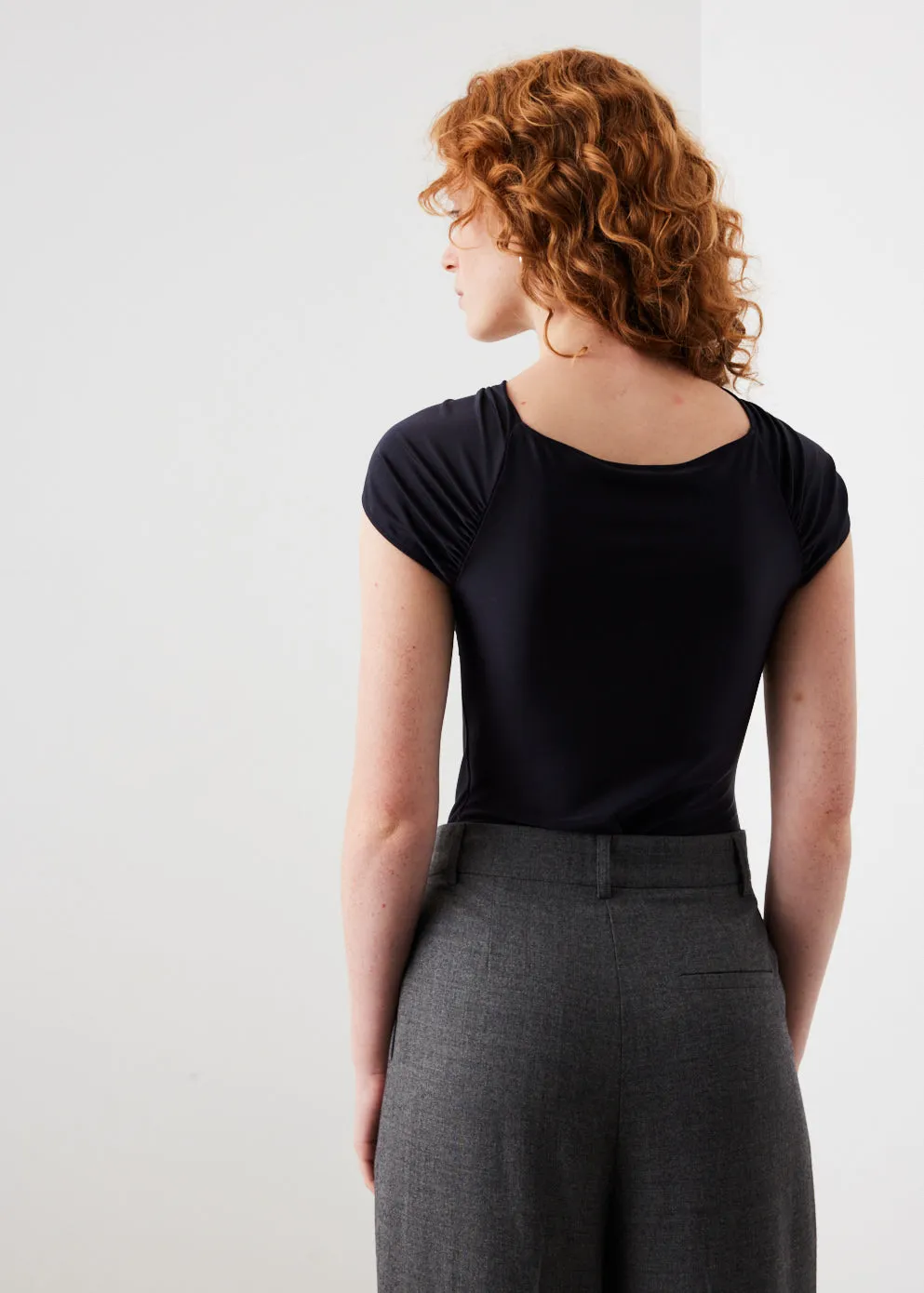 Cut Out Jersey Bodysuit