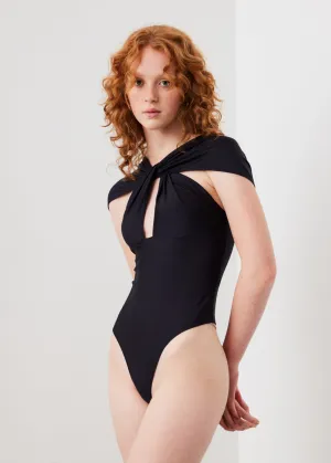 Cut Out Jersey Bodysuit