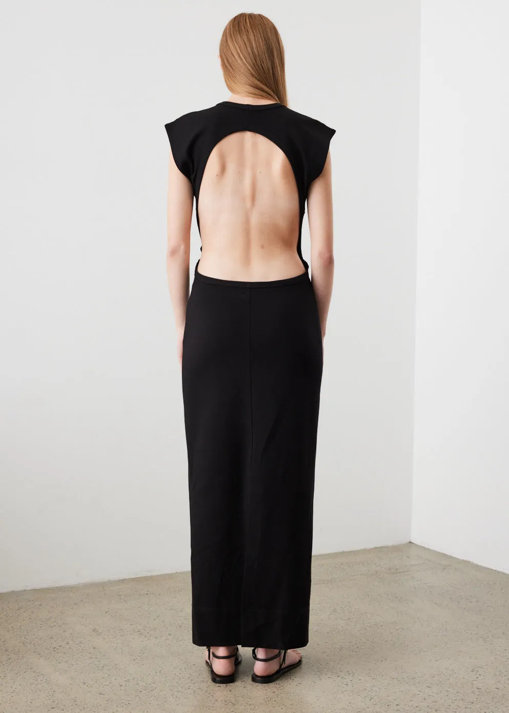 Cutout Longline Dress