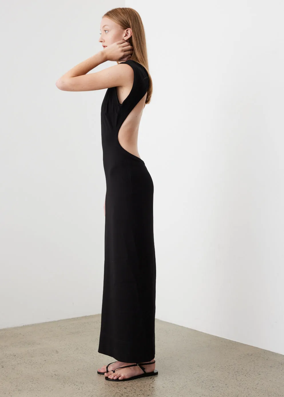 Cutout Longline Dress