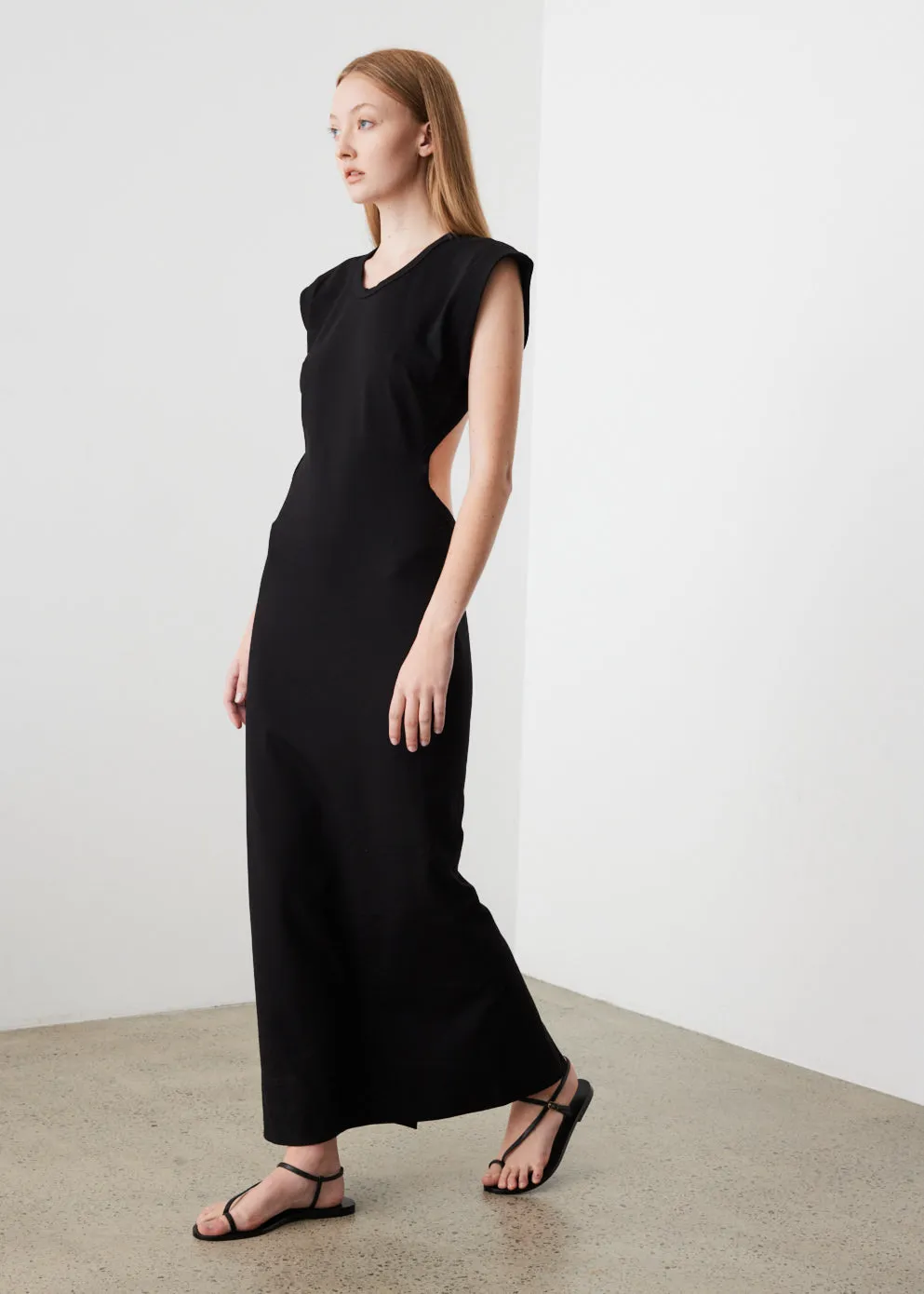 Cutout Longline Dress