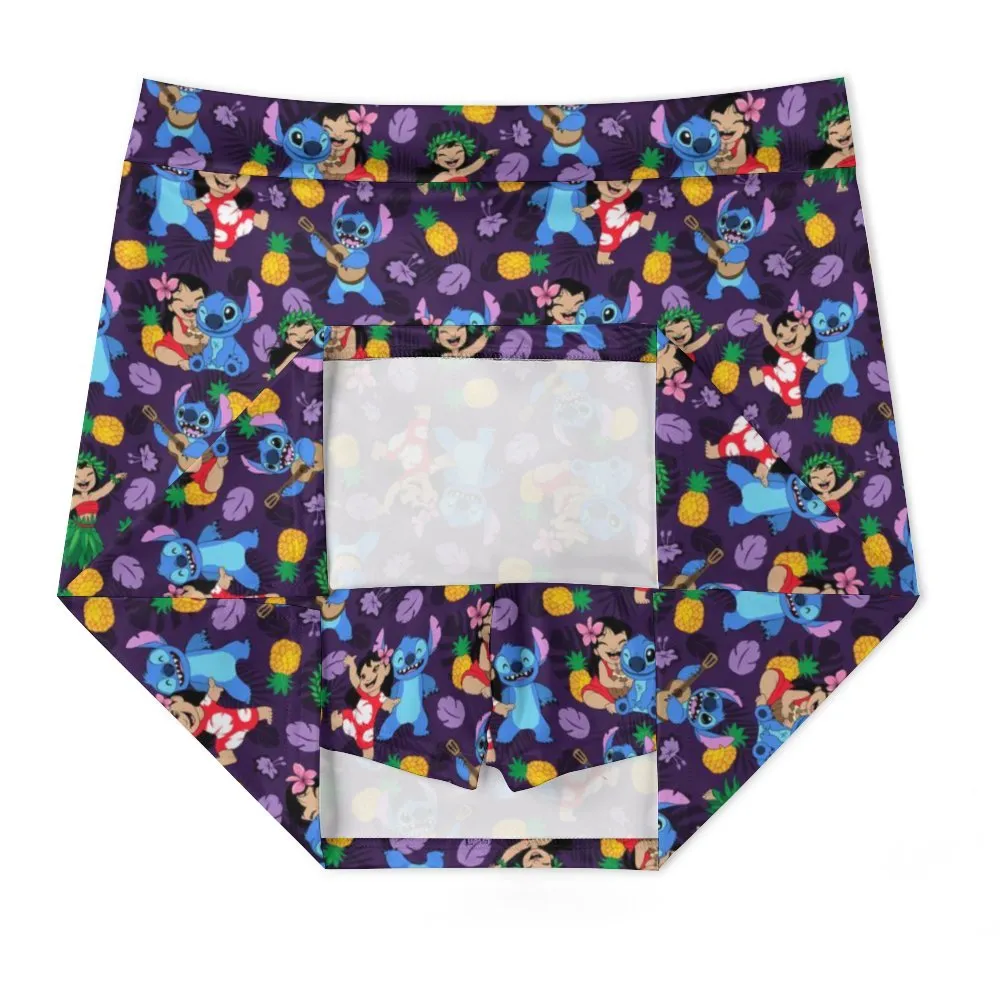 Disney Lilo And Stitch Island Friends Athletic A-Line Skirt With Pocket