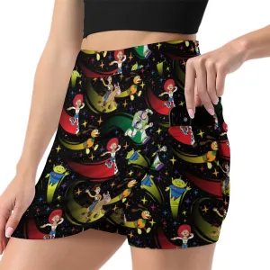 Disney Toy Story Roundup Friends Athletic A-Line Skirt With Pocket