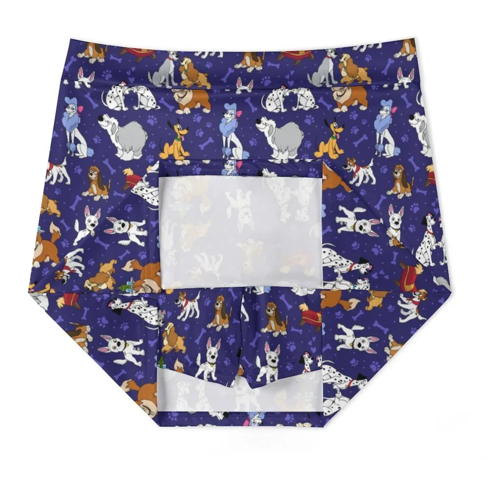 Dog Favorites Athletic A-Line Skirt With Pocket