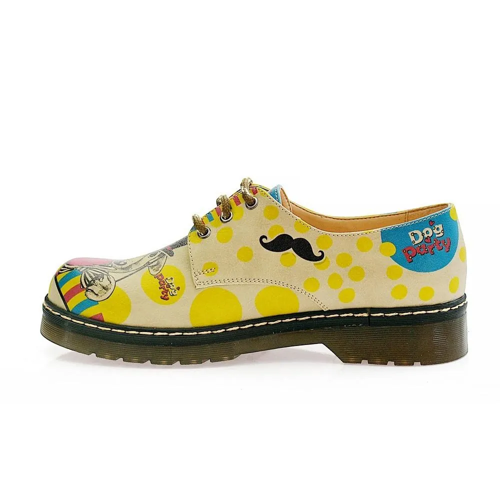 Dog Party Oxford Shoes MAX104