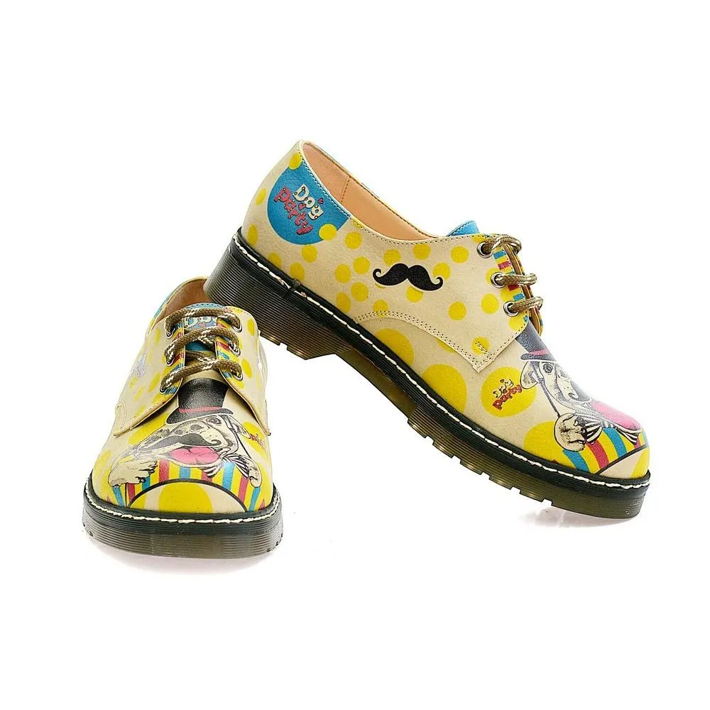 Dog Party Oxford Shoes MAX104