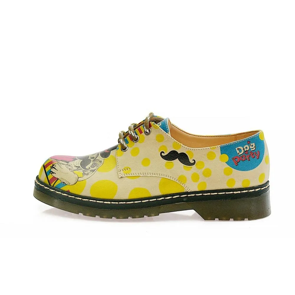 Dog Party Oxford Shoes MAX104