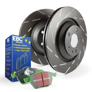 EBC Brakes S2KF1334 S2 Kits Greenstuff 2000 and USR Rotors