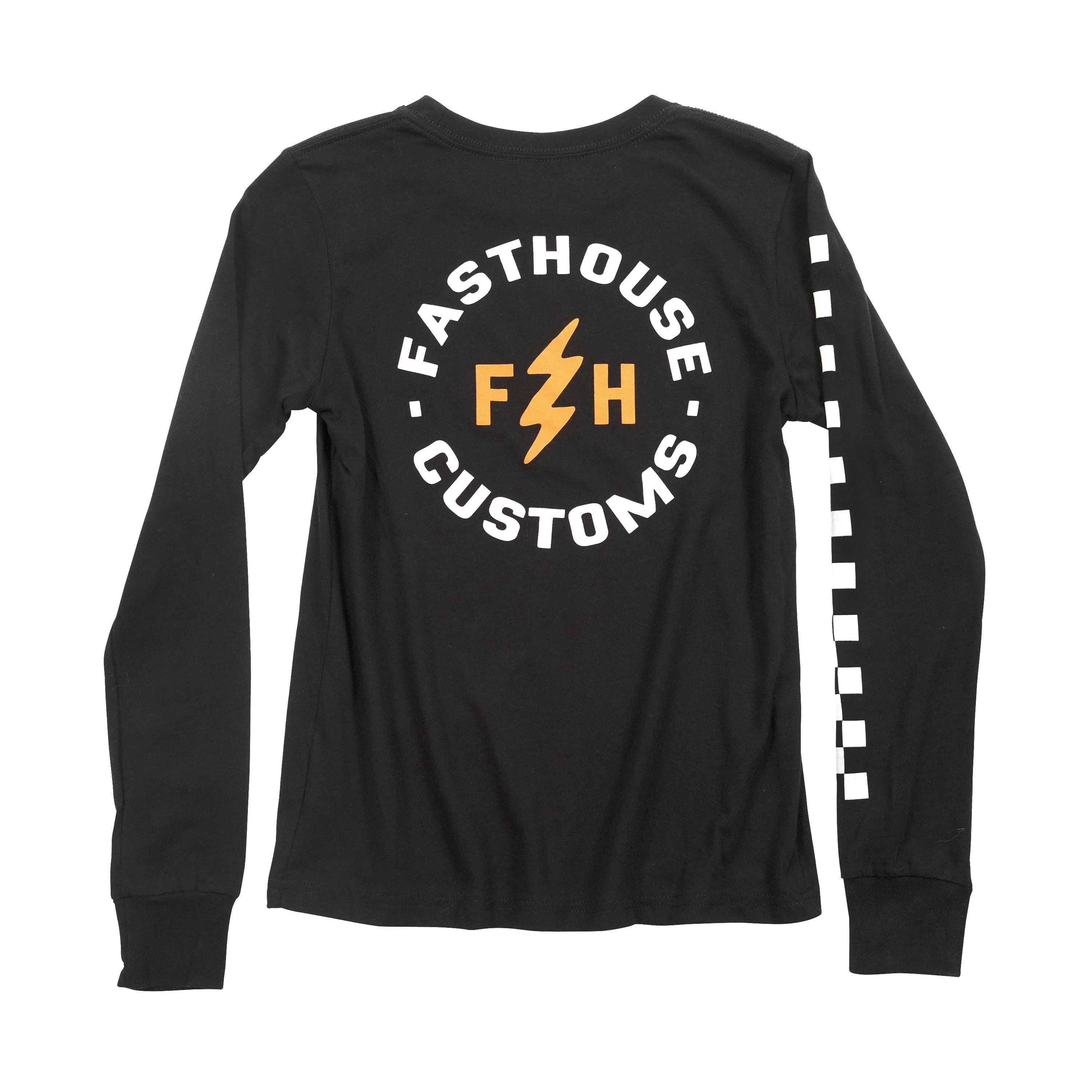 Fasthouse Youth Easy Rider Long Sleeve Tee - Black