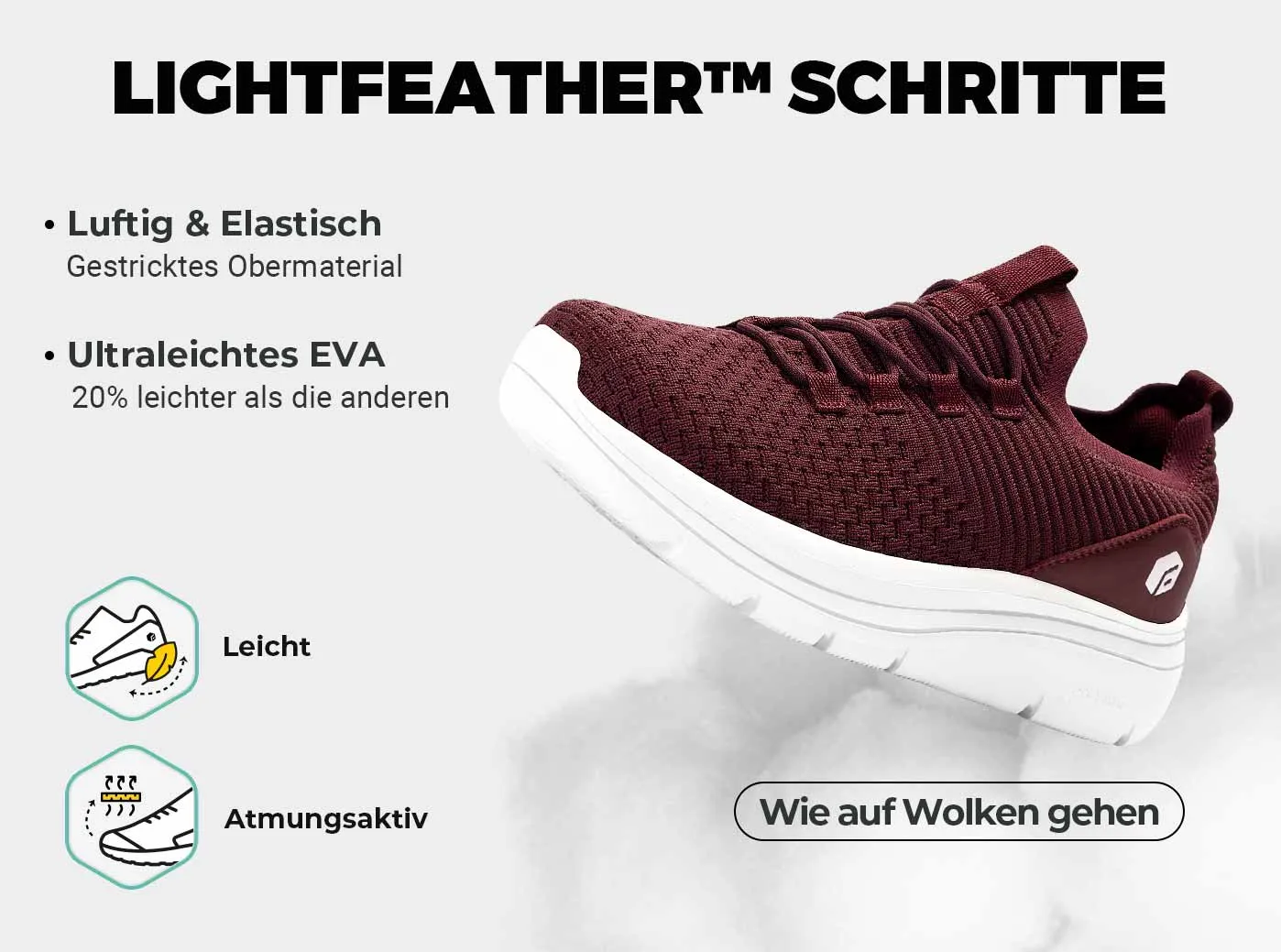 FitVille Damen Cloud Wanderer V15