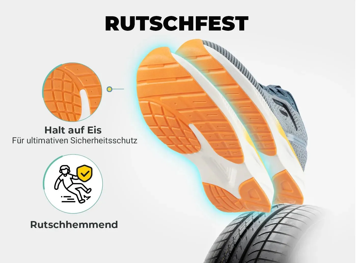 FitVille Herren JetCore Laufschuhe V1