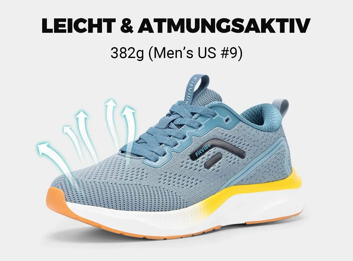 FitVille Herren JetCore Laufschuhe V1