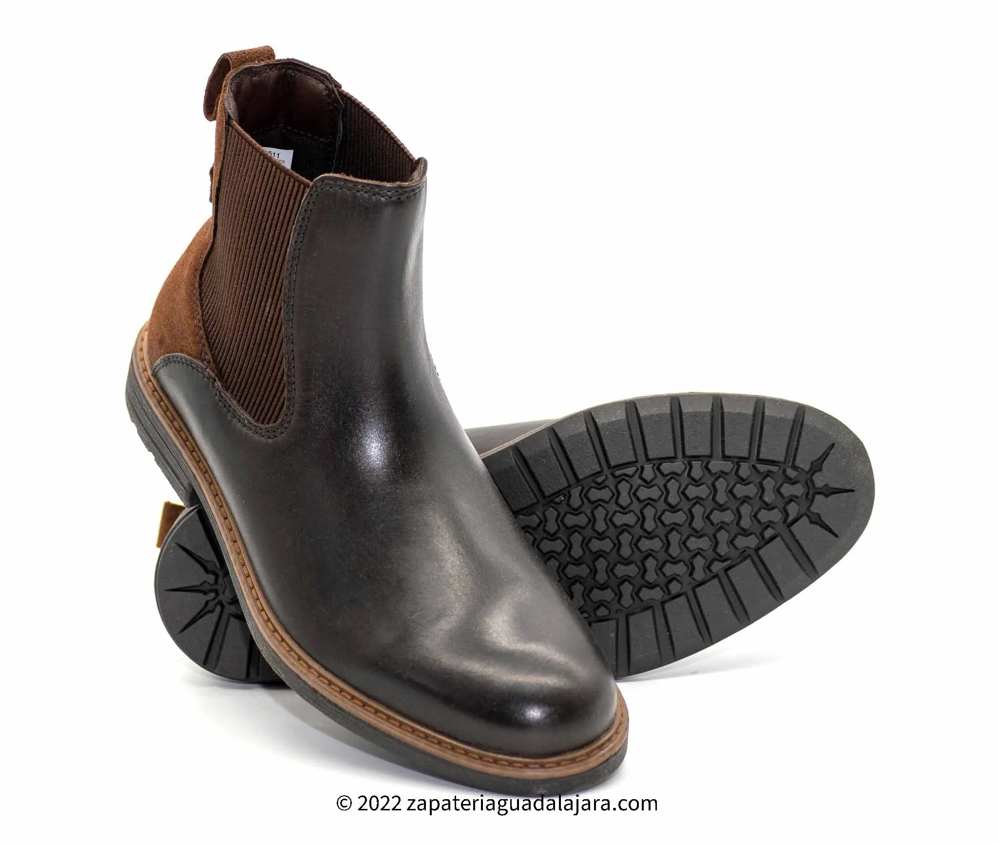 FLEXI 402511 CHELSEA BOOT BROWN
