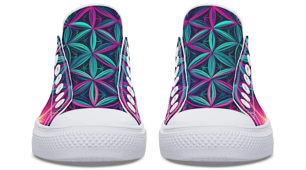 Flower Life Vibes Low Top Shoes
