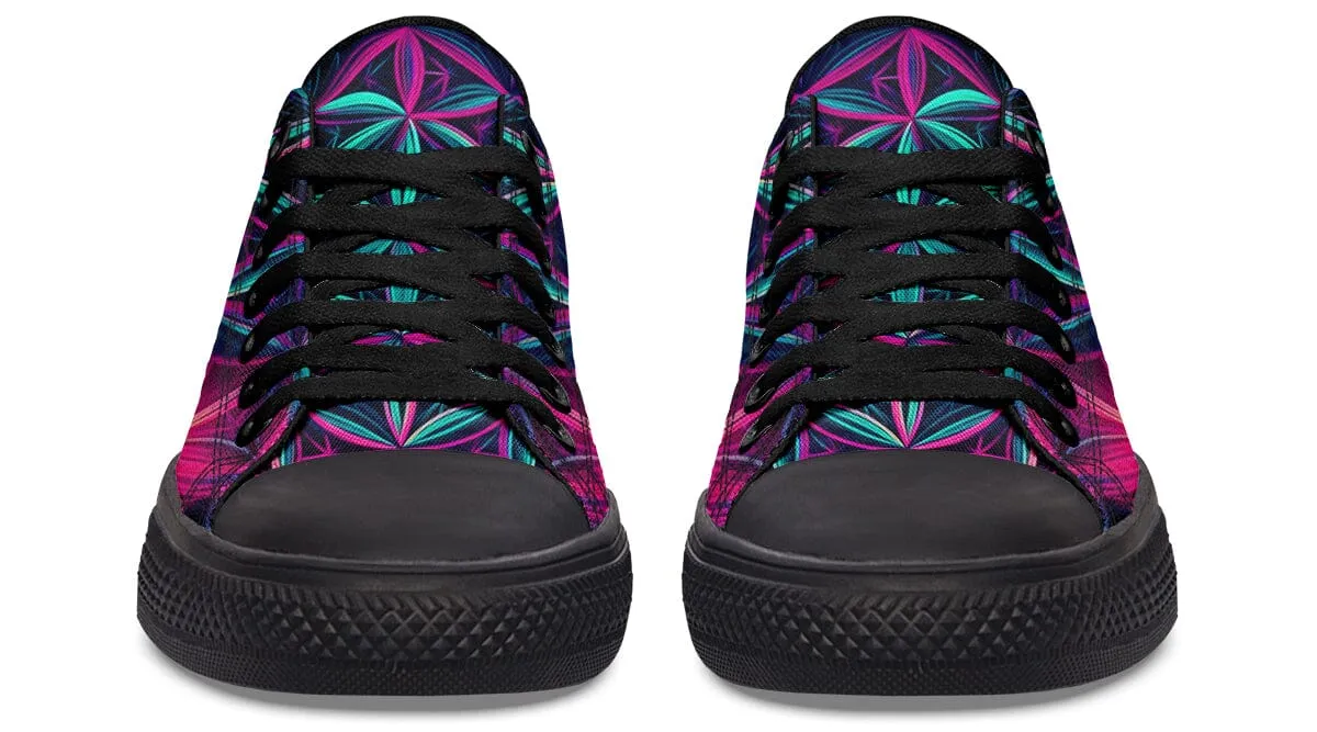 Flower Life Vibes Low Top Shoes