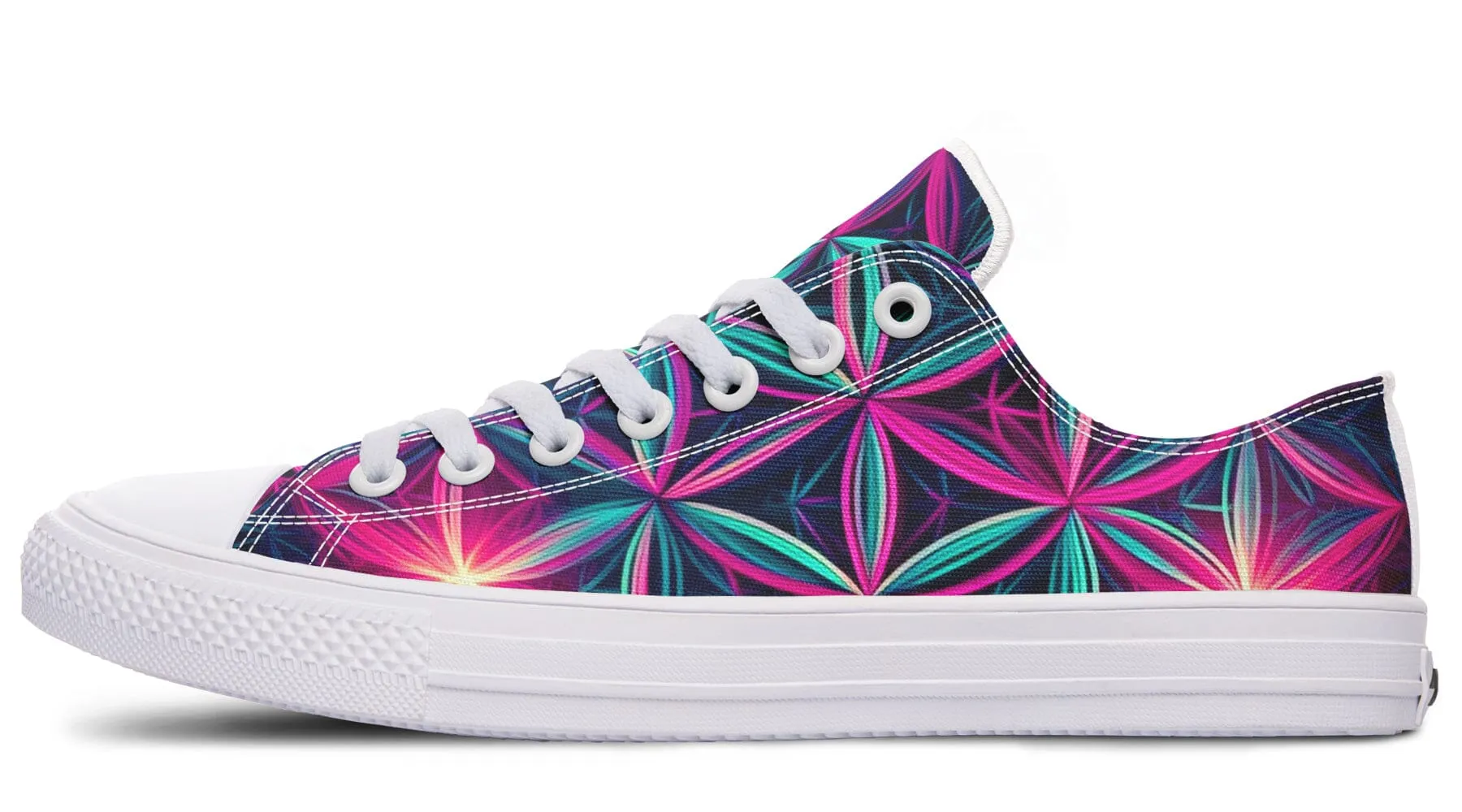 Flower Life Vibes Low Top Shoes