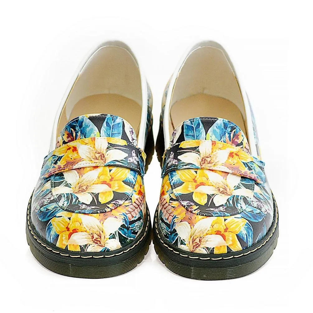 Flowers Oxford Shoes NMOX102