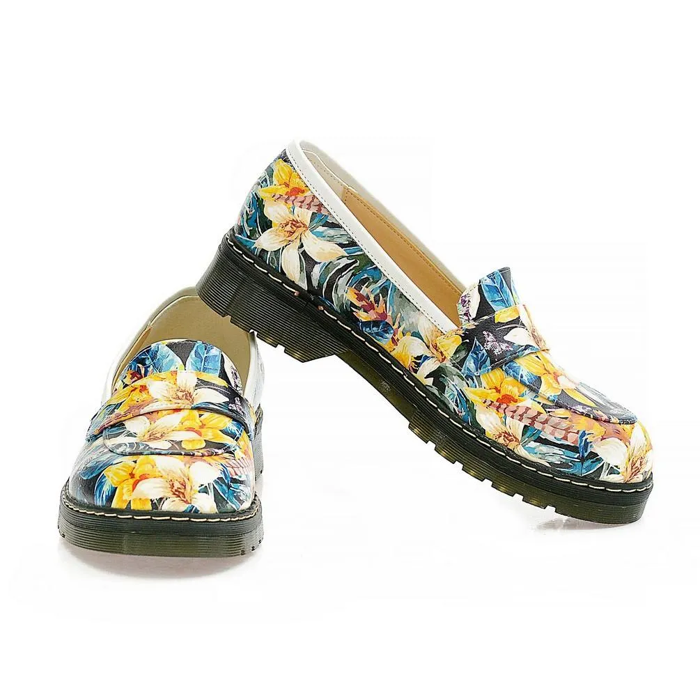 Flowers Oxford Shoes NMOX102