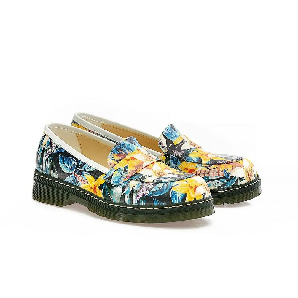 Flowers Oxford Shoes NMOX102
