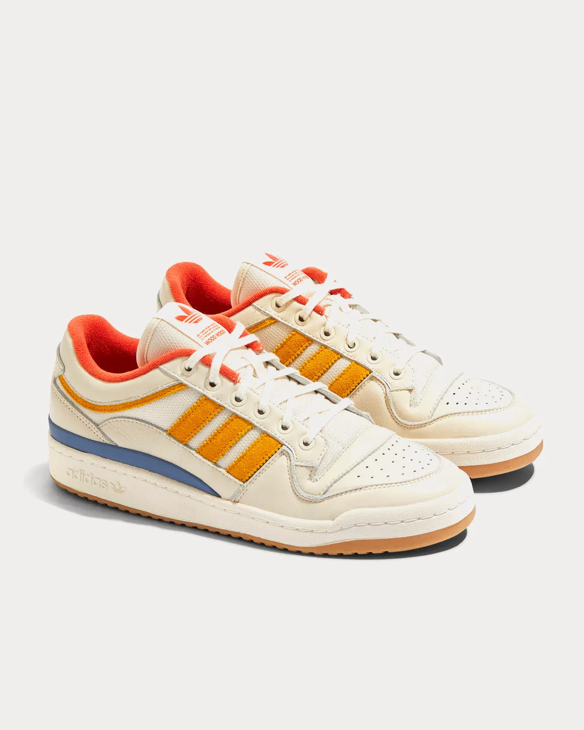Forum Low White / Gloamb / Hazyel Low Top Sneakers